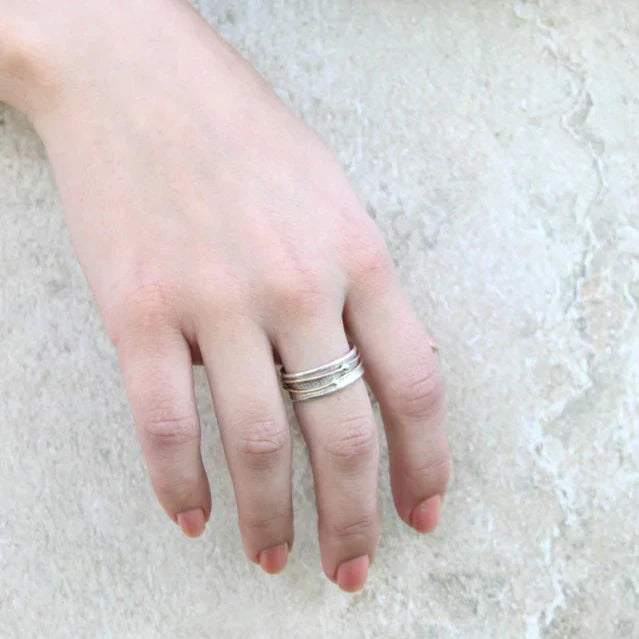 Shine – Vintage Gouden Zilveren Ring