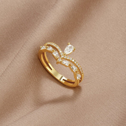 Aura – Elegante Kristallen Ring