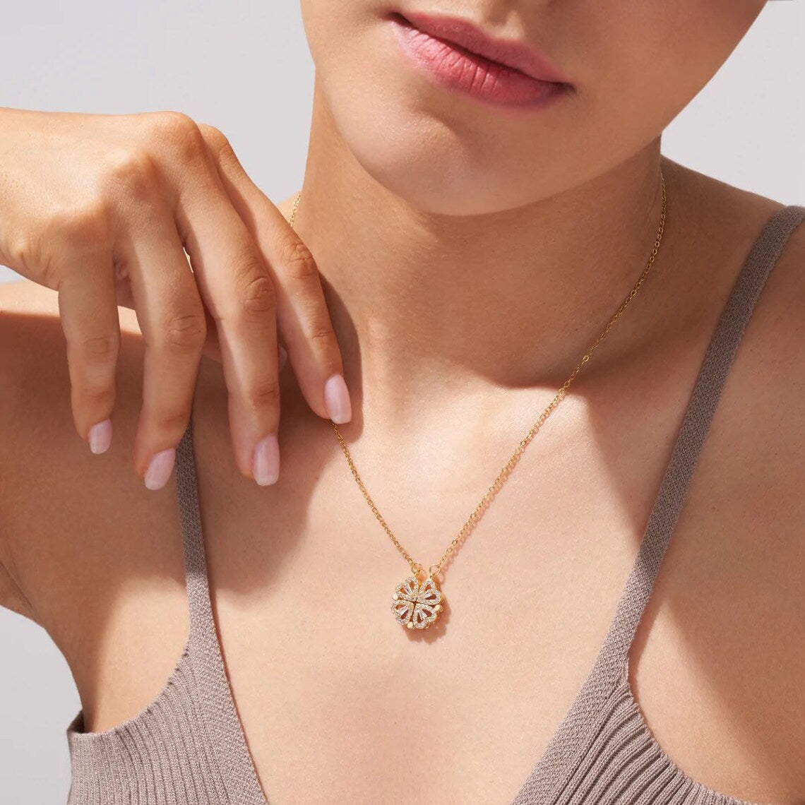 Gelukshartjesketting