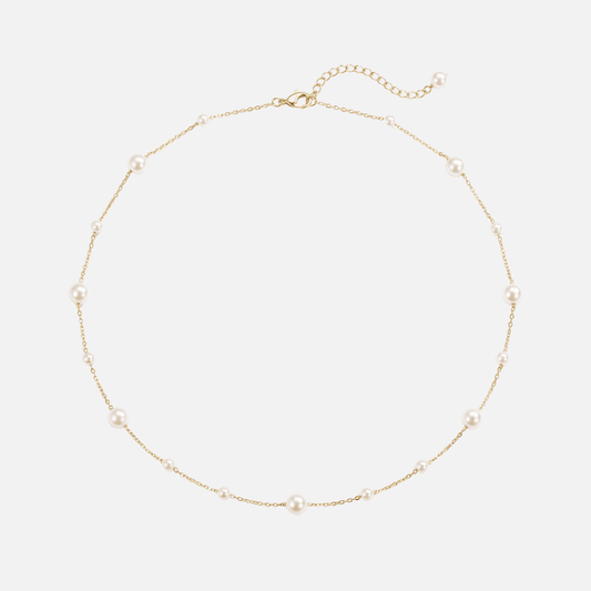 Witte Parelketting