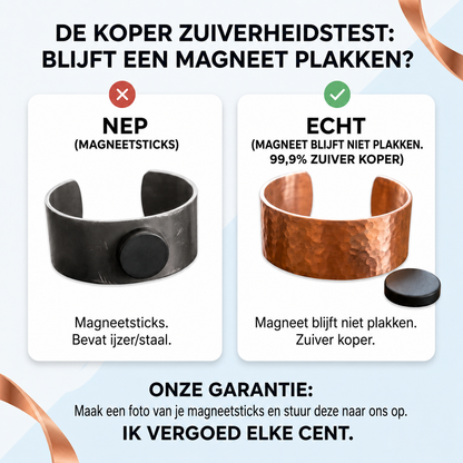 Moon koperarmband