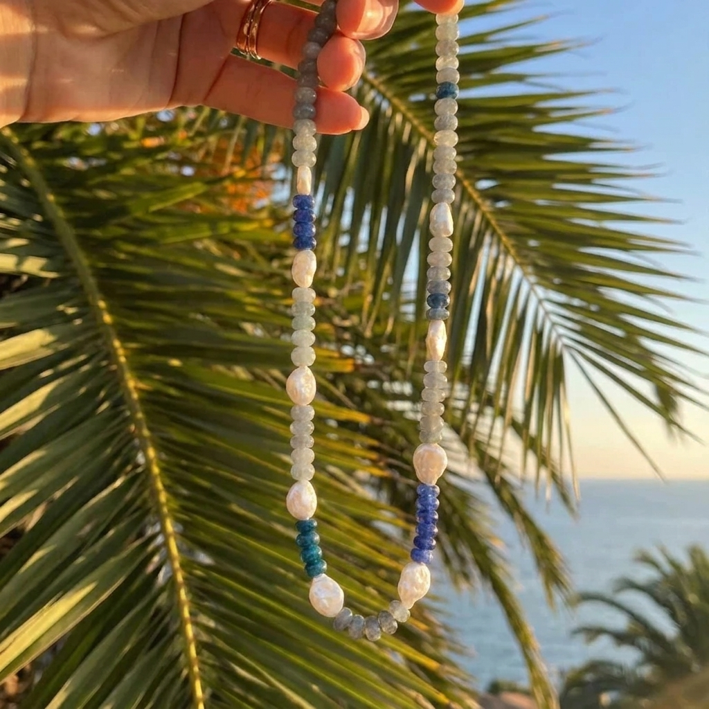 Steen Kralen Ketting