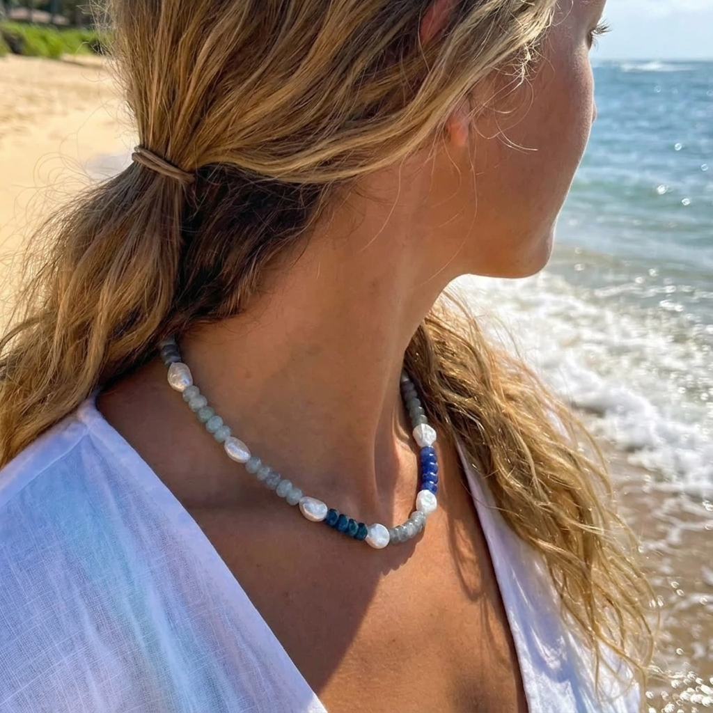 Steen Kralen Ketting