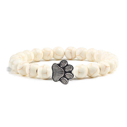 Armband met Pootje Versierd met Kralen