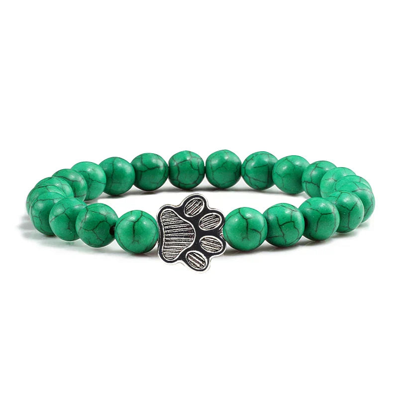 Armband met Pootje Versierd met Kralen