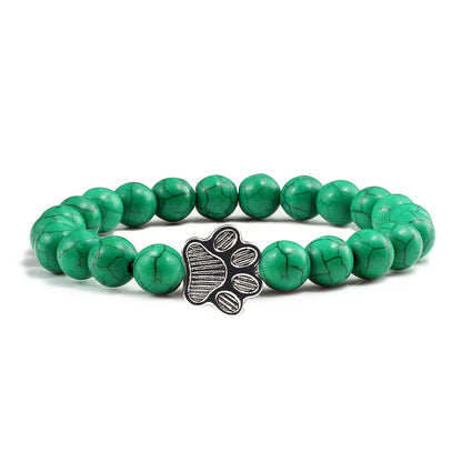 Armband met Pootje Versierd met Kralen