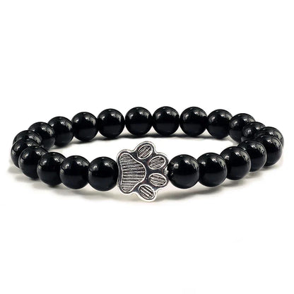 Armband met Pootje Versierd met Kralen