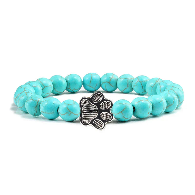Armband met Pootje Versierd met Kralen