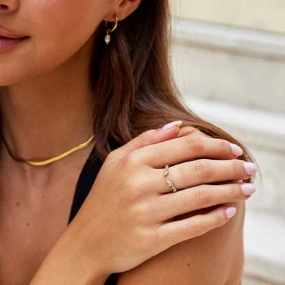 Vrede – Kristal Gouden Rank Ring