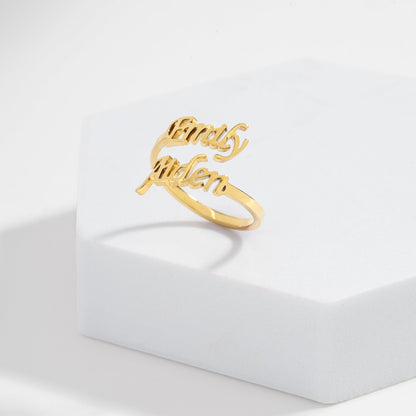 Gepersonaliseerde Naamring