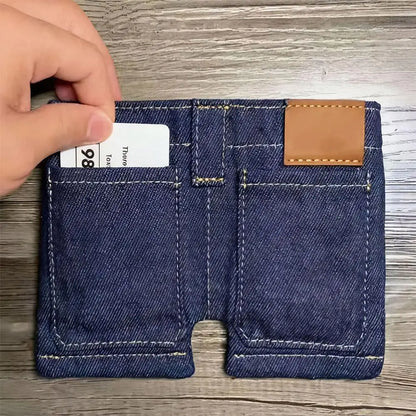Pocket Pants - Mini Jeans Portemonnee