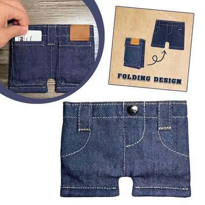 Pocket Pants - Mini Jeans Portemonnee