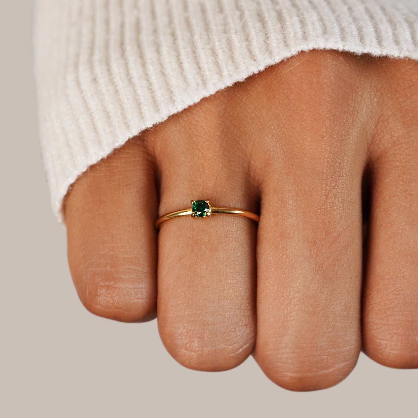 Gouden Geboortesteen Ringen