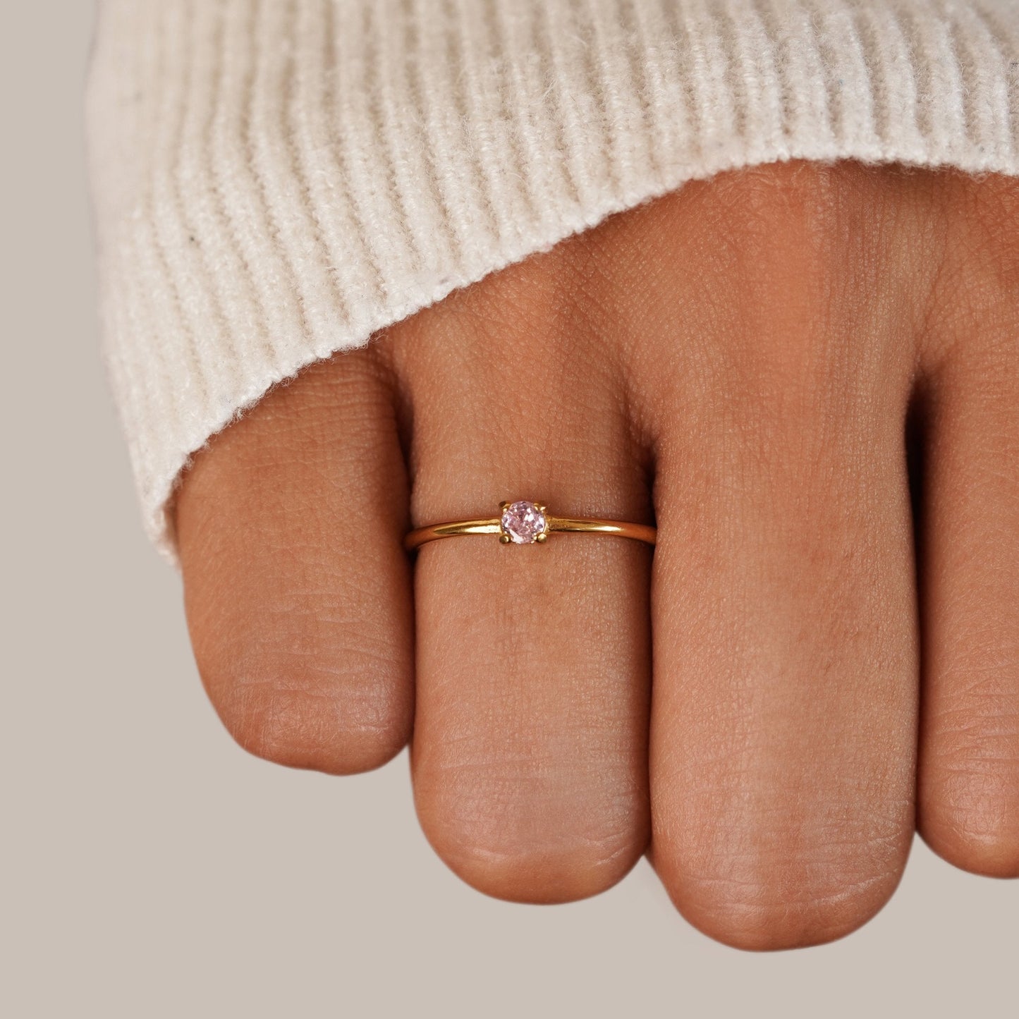 Gouden Geboortesteen Ringen