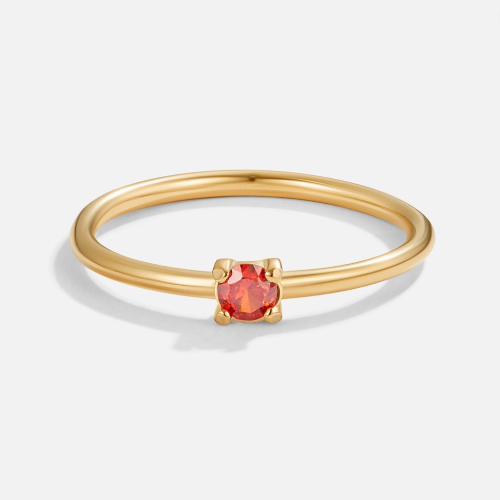 Gouden Geboortesteen Ringen