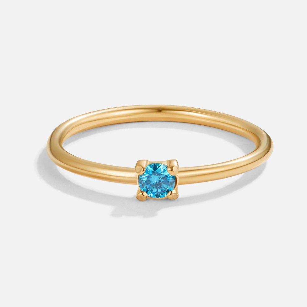 Gouden Geboortesteen Ringen