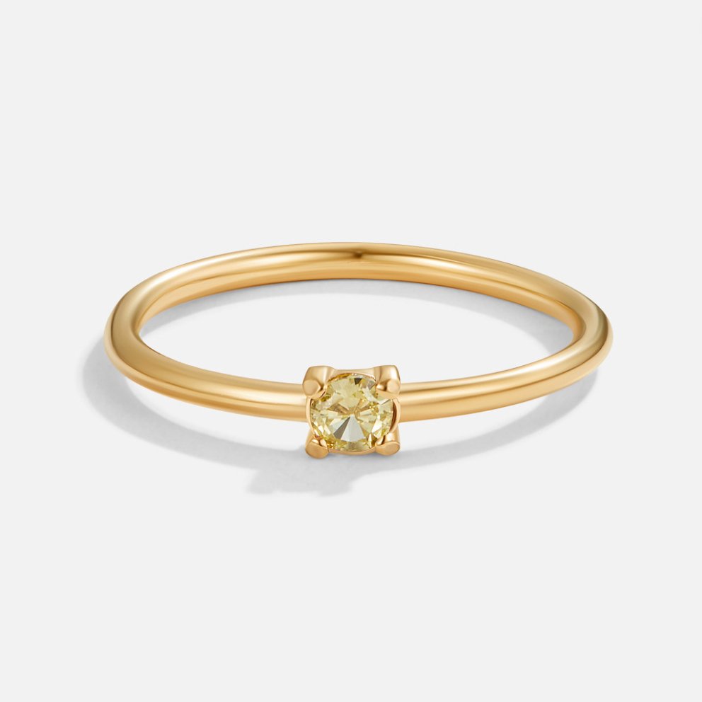 Gouden Geboortesteen Ringen