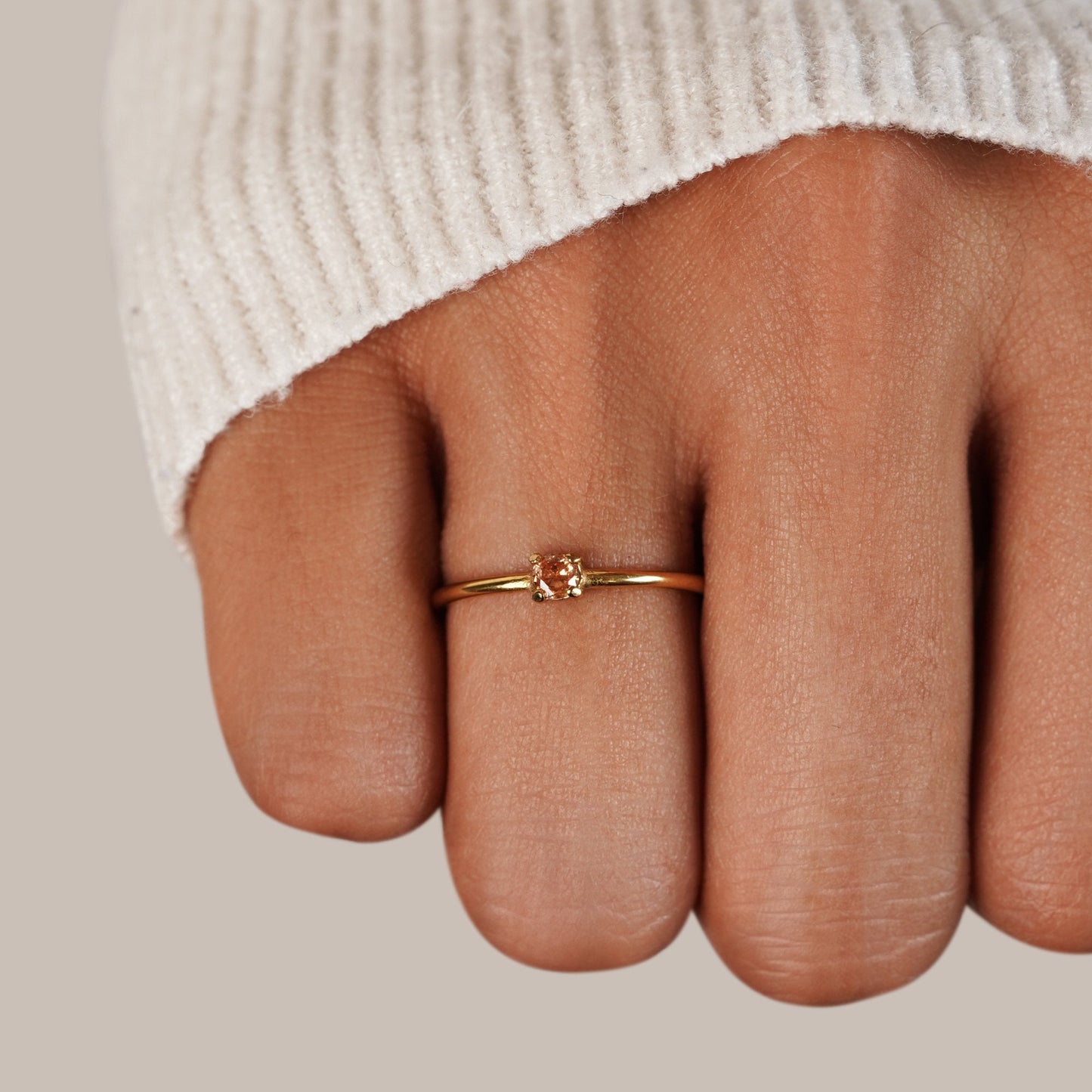 Gouden Geboortesteen Ringen