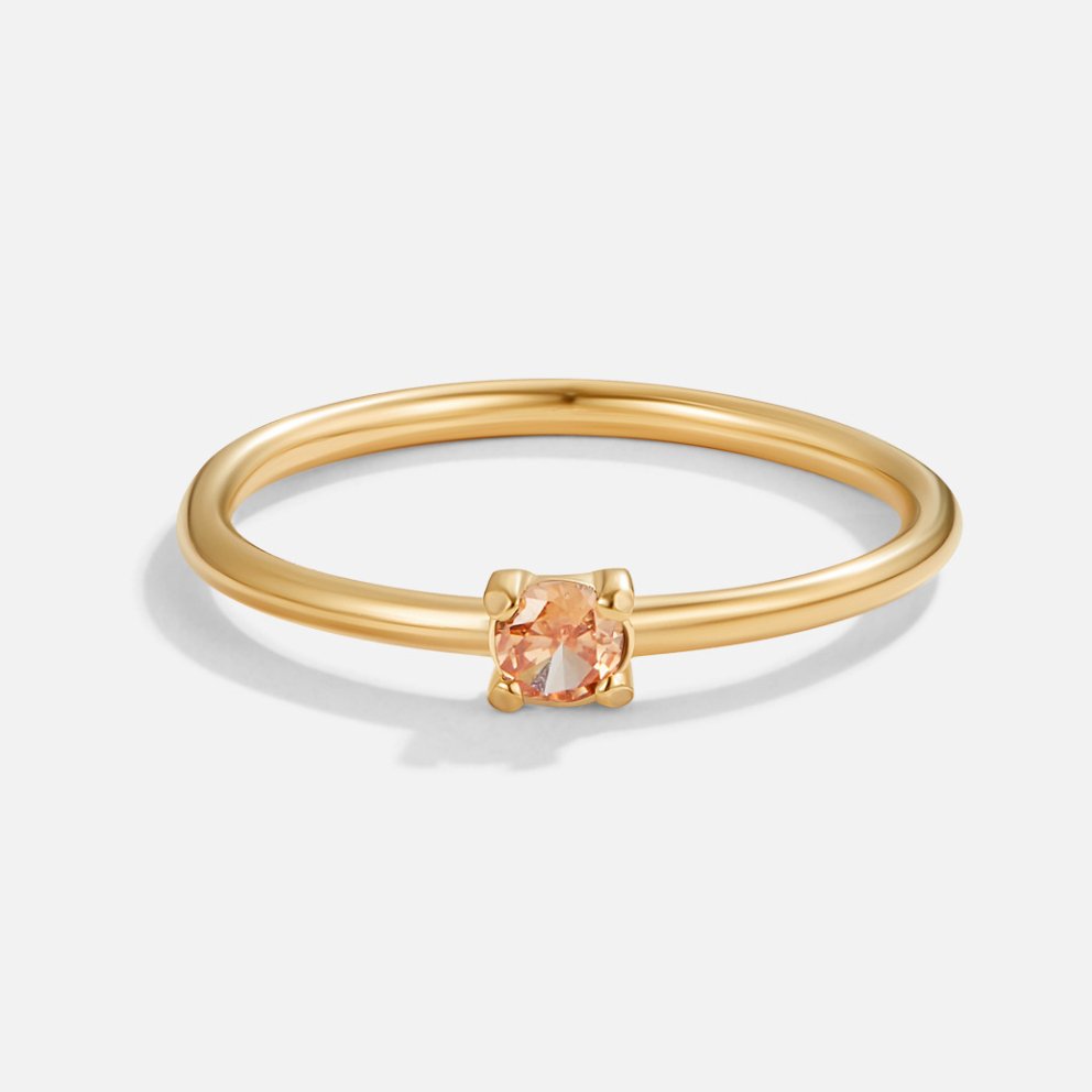 Gouden Geboortesteen Ringen
