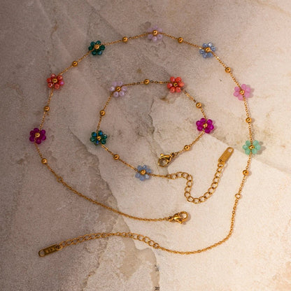 Zachte Lente Bloemen Sieraden Collectie