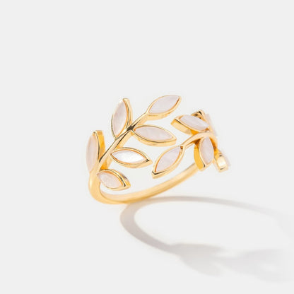 Serene – Bladgouden ring