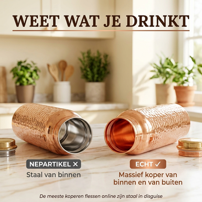 Pure Copper Water Bottle