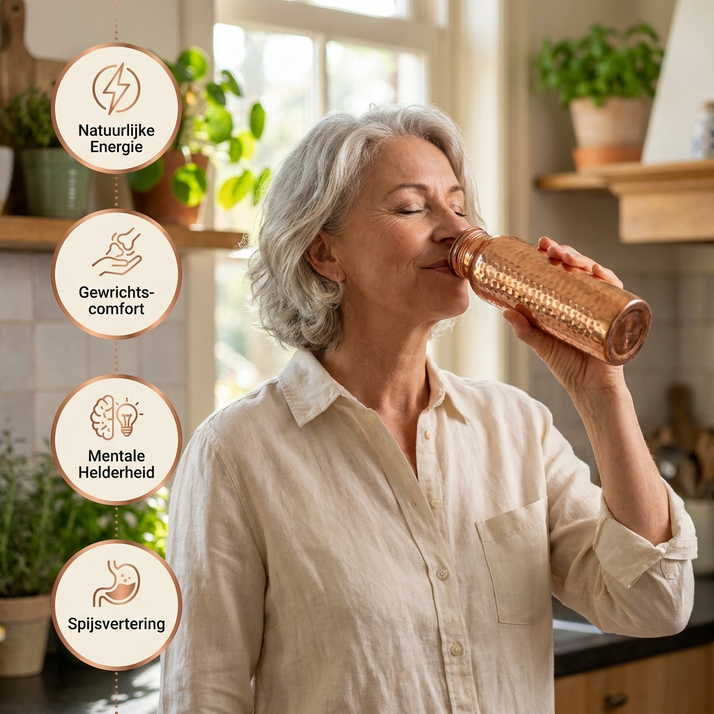Pure Copper Water Bottle