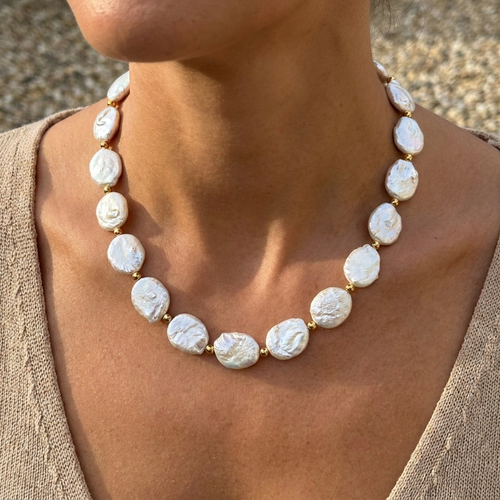 Barokke Muntparel Ketting