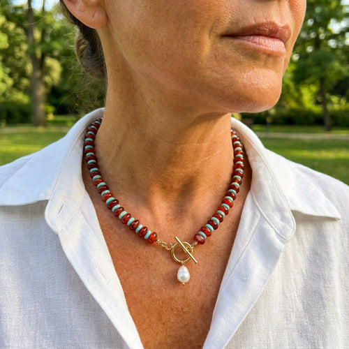 Sedona Kralenparel Ketting