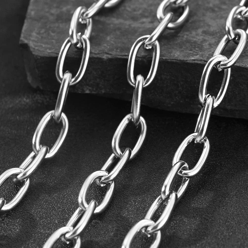 Set van Ketting en Armband met Eenvoudige Clip