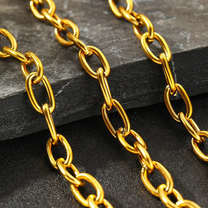 Set van Ketting en Armband met Eenvoudige Clip