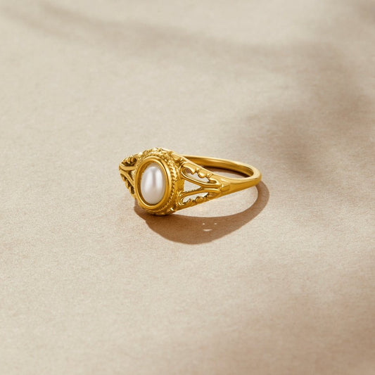 Koninklijk – Vintage Parel Ring