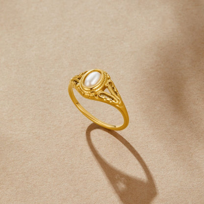 Koninklijk – Vintage Parel Ring