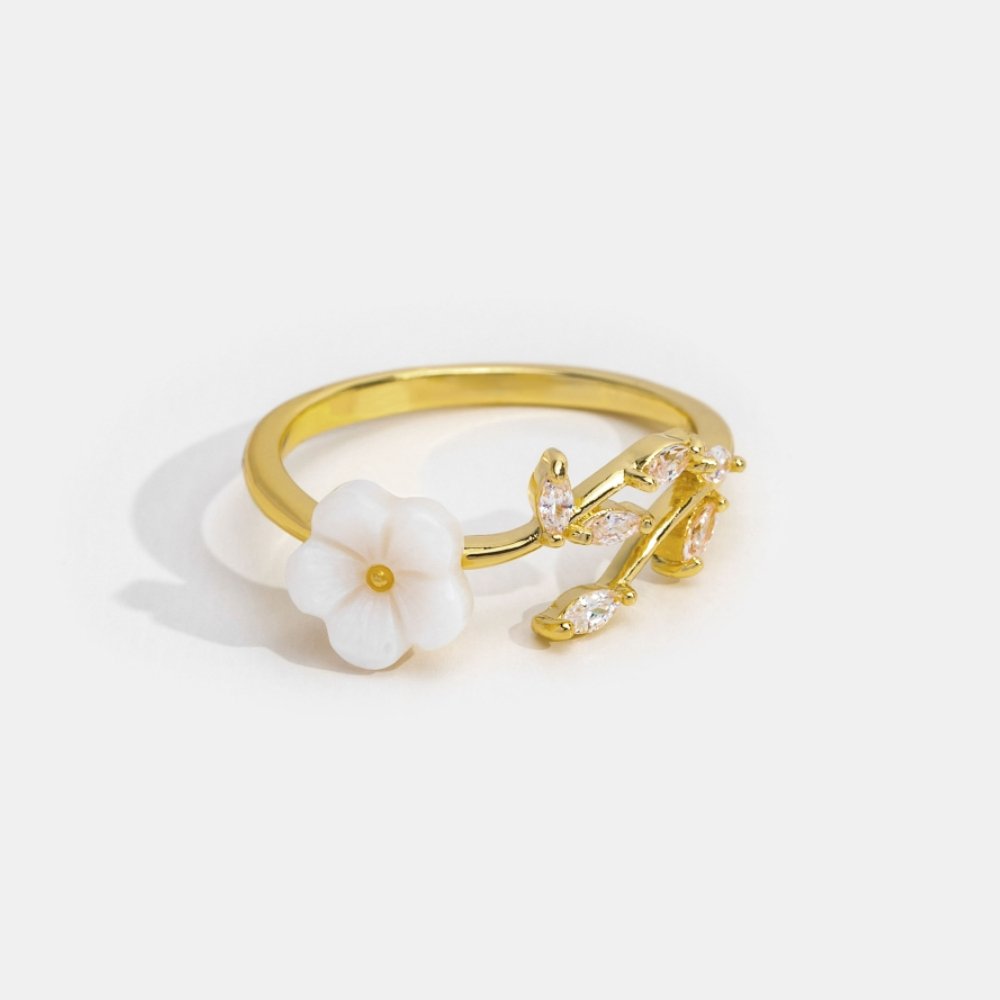 Rise – Witte Bloesem Ring